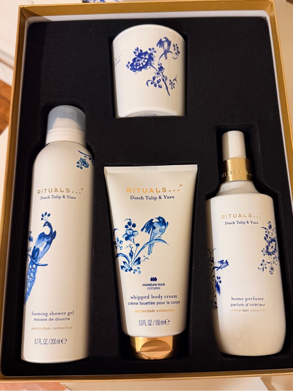 Amsterdam Collection Blue & White Bath & Body Set